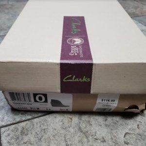 Clarks Rosepoint Dew Suede Wedge Ankle Boot